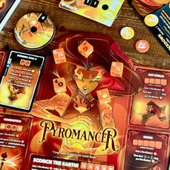 Dice Throne two-hero box packaging shows premium components for quick setup