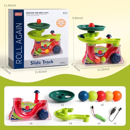 Didklom Busy Ball Popper output tube shows action and cause and effect
