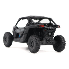 Rear view highlights authentic exhaust and textured body detailing.
