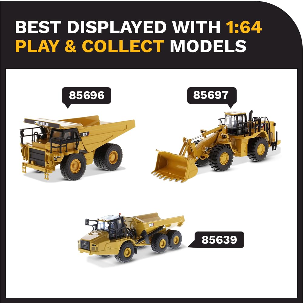 Diecast Masters CAT D11 dozer scale reference for display planning.
