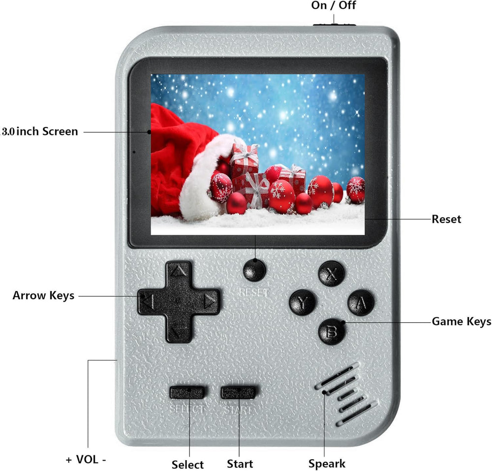 Digihan 1020mAh battery enables hours of gameplay between charges.