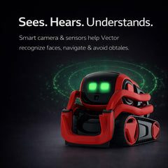 Digital Dream Labs Vector self-charging and obstacle navigation support autonomous, everyday use.