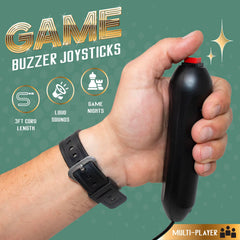 Digital Energy Handheld Game System joysticks setup for a show