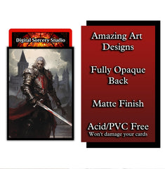 66x92mm fit standard cards snugly for MTG Commander decks