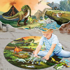 DIGOBAY round puzzle of 22-8-inch diameter offers immersive play.