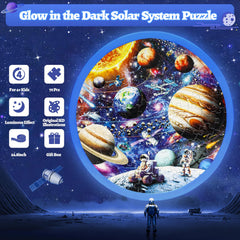 DIGOBAY starry background and planet details improve focus during learning play.