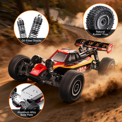 Dikavey RC truck chassis emphasizes durability for all-terrain bashing.