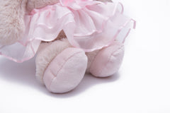 DILLY DUDU plush toy sits easily for cuddling and display