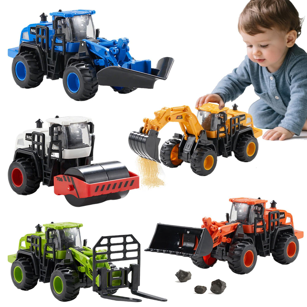 Dimoarch excavator toy truck for toddlers boosts sandbox play and motor skills.