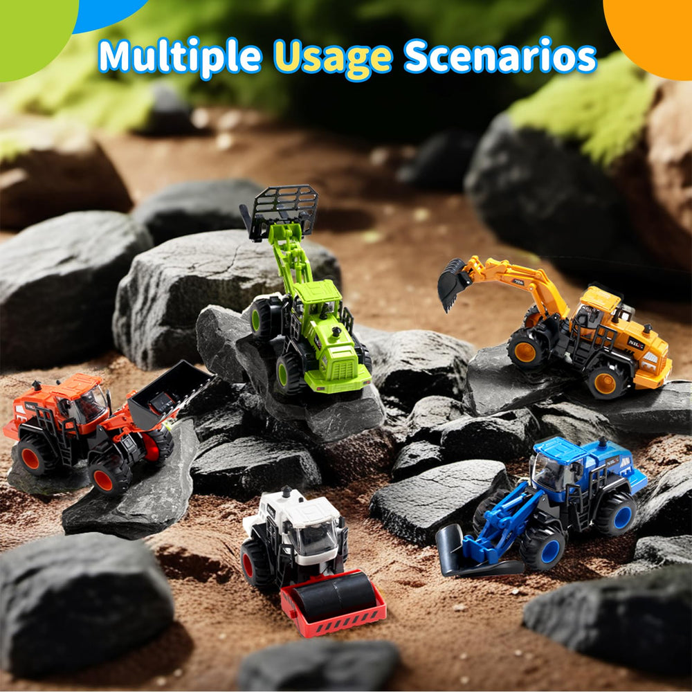 Dimoarch kids sandbox play with trucks encourages creative problem solving.