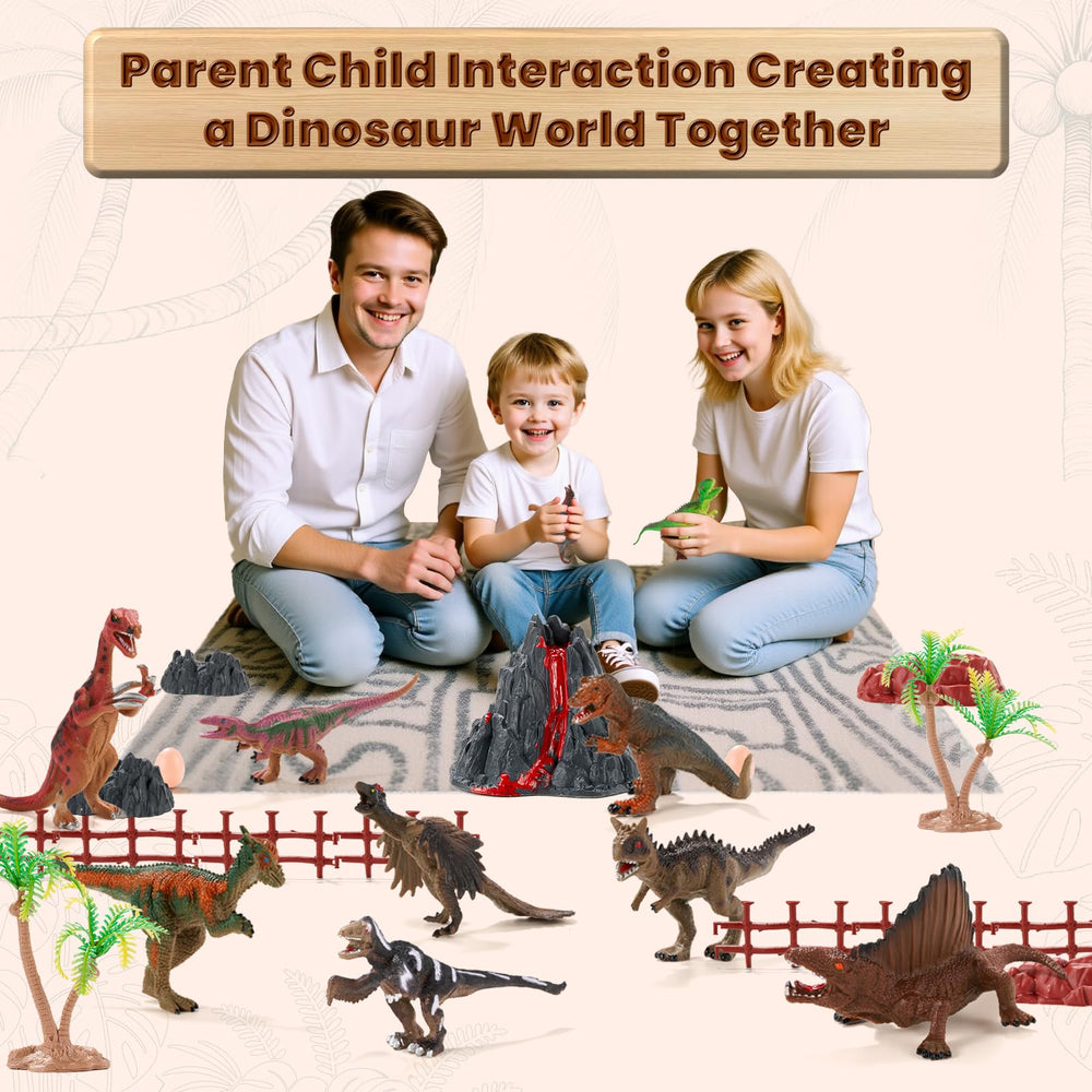 Playset packaging highlights contents and educational benefits