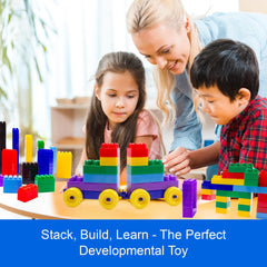 Dimple Building Blocks large pieces easy to snap for little hands and coordination