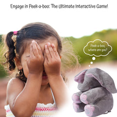 Gift-ready packaging for the Dimple Kaia elephant plush.