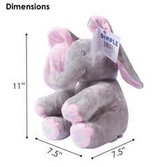Dimple Kaia soft plush fabric closeup emphasizes cuddly feel for baby comfort.