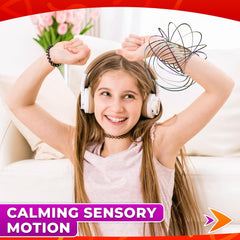 DIMROM stainless-steel sensory ring resists corrosion for long-lasting use.