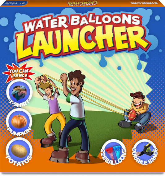 DIMROM water-balloon-launcher delivers epic backyard fun with powerful range.
