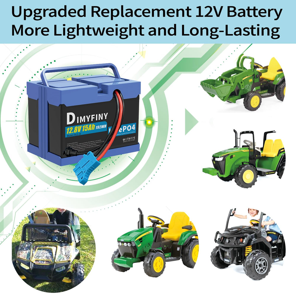 Dimyfiny plug-and-play design fits Peg Perego connectors without rewiring.