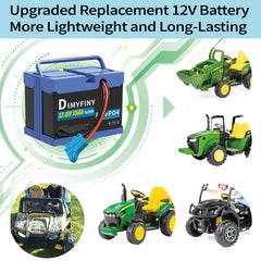Dimyfiny plug-and-play design fits Peg Perego connectors without rewiring.