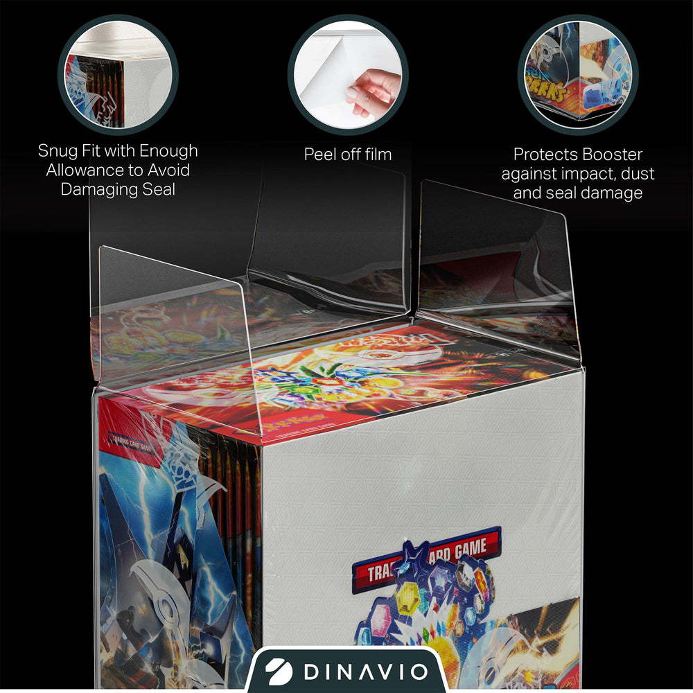 Dinavio Crafthouse pack of 10 protectors for growing collections.