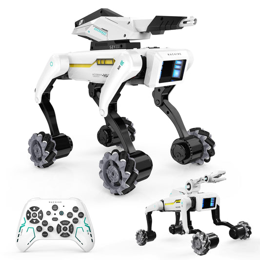 Dingdongwu 3-in-1 Robot Dog with Wheels in three modes for versatile play.