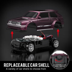 Dingdongwu LED headlights and turn signals add night-drive realism