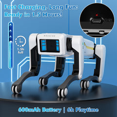Dingdongwu smart robot dog coding mode enables creative problem solving