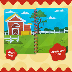 DINO MINI Stick4Ever Farm meadow scene inviting imaginative play.