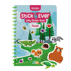 Dino Mini Stick4Ever Forest sticker book cover showcases durable travel design