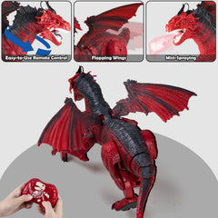 DINOSAURS'ISLAND TOYS dragon eyes glow to enhance nighttime adventures