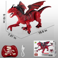 DINOSAURS'ISLAND TOYS dragon boxed packaging signals ready-to-gift appeal