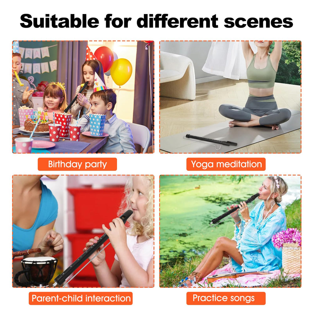 Dioche slide whistle offers varied sound effects for creative play.