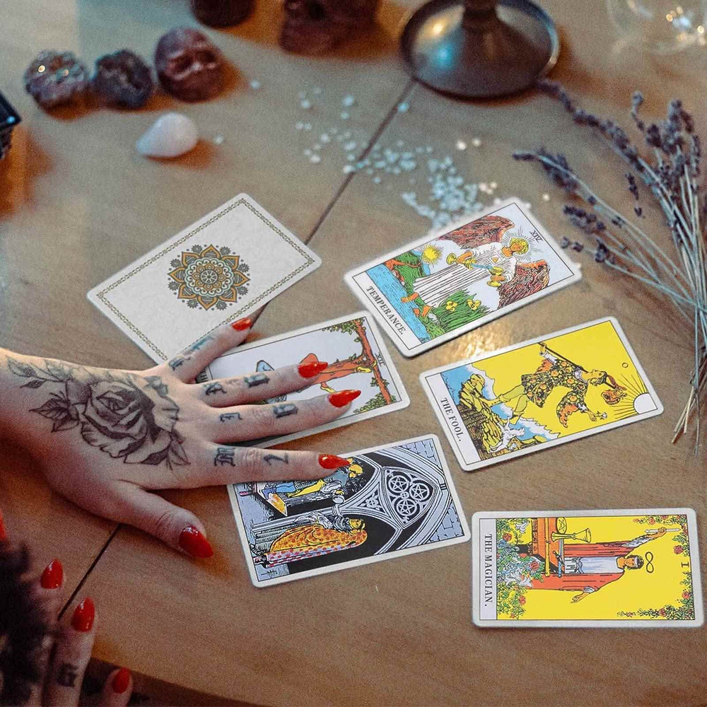 Dionysus Tarot spread layout for versatile practice sessions