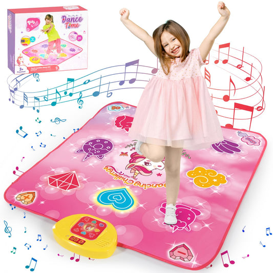 Diophso Unicorn Dance Mat portable-foldable design for easy setup.