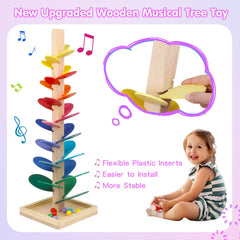 DIPALENT assembled wooden poles demonstrating stable construction for play