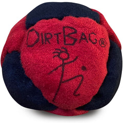 DIRTBAG footbags in three vibrant colors for mix-and-match play.