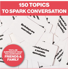 Disagreeable players around a table sharing opinions and playful banter.