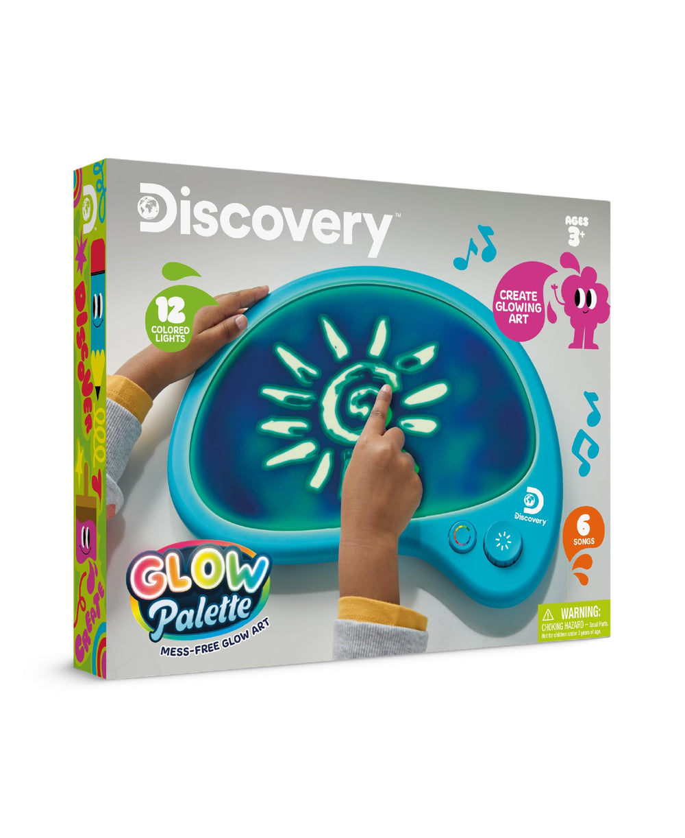 Discovery Glow Palette compact and portable for travel art.