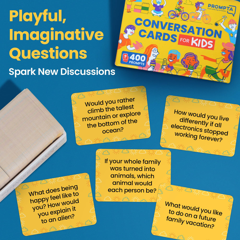 Discussables 400 Conversation Cards double-sided durability for quick picks.