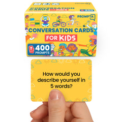 Discussables 400 Conversation Cards for kids at dinner promote connection without screens.