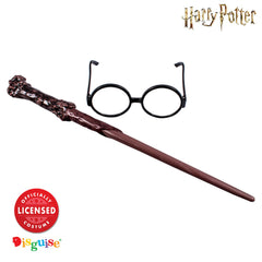 Disguise Harry Potter glasses close-up showing iconic frames and fake lenses