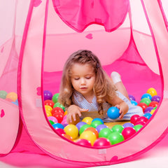 DISHIO ball pit offers a spacious play area for toys and cushions.