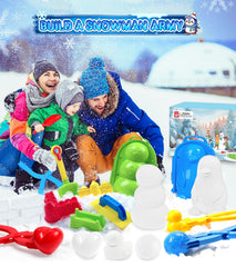 DISHIO snow clips to secure shapes for durable snow structures