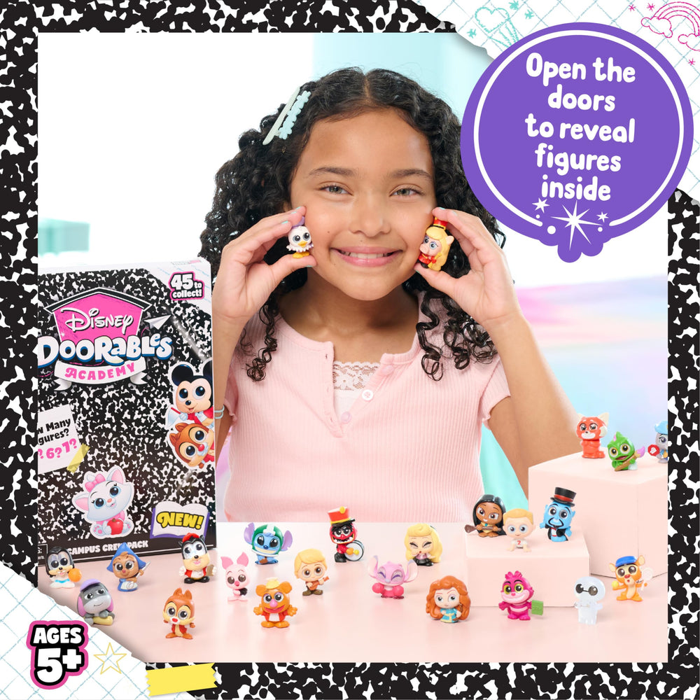 Disney Doorables Rainbow Unicorn figure sparks playful storytelling and club-themed display.