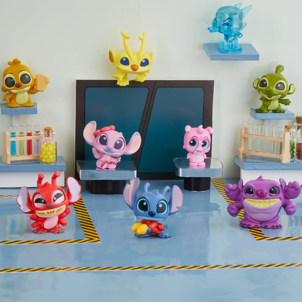 Disney Doorables Stitch Experiments Peek Leroy figure adds shelf charm