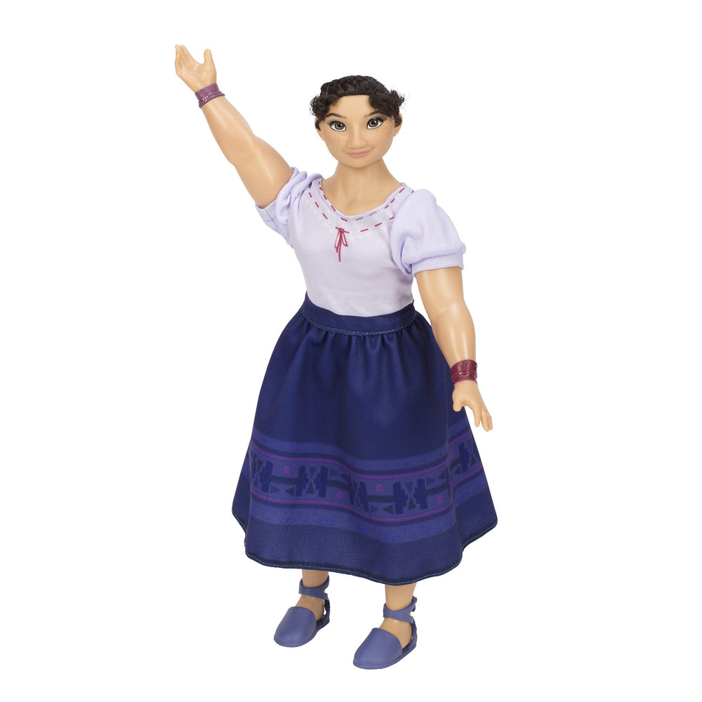Disney Encanto Antonio doll in orange outfit sparks family adventure play.