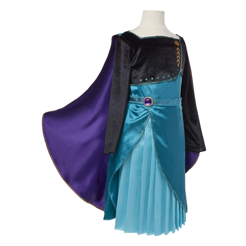 Disney Frozen 2 dress fabric trim shows intricate pattern