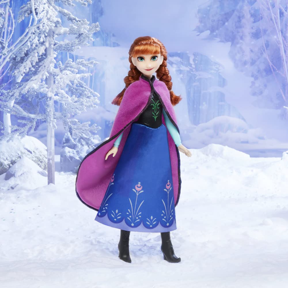 Disney Frozen Shimmer Anna packaging display image for gifting ideas.