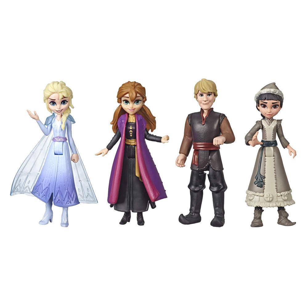 Disney Frozen Anna small doll in movie-inspired dress for imaginative play