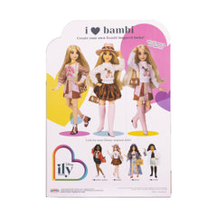 Disney ily 4EVER Bambi doll deer-print boots complete look