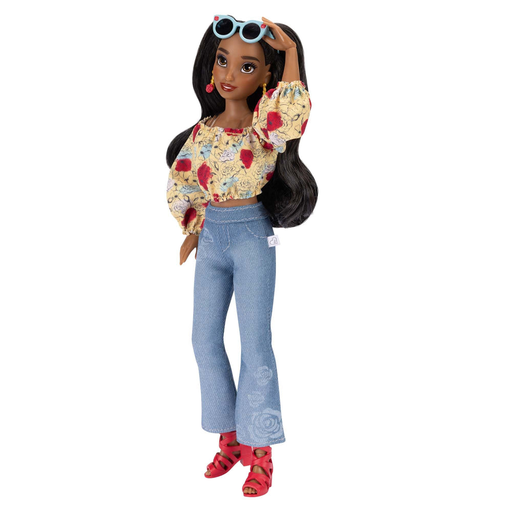 Disney ily 4EVER Belle doll open-toe sandals complete chic look